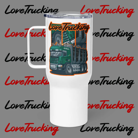 "Latvian Timber Truck" Thermo Mug